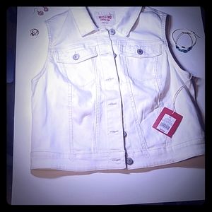 NWT Mossimo Denim jacket sleeveless